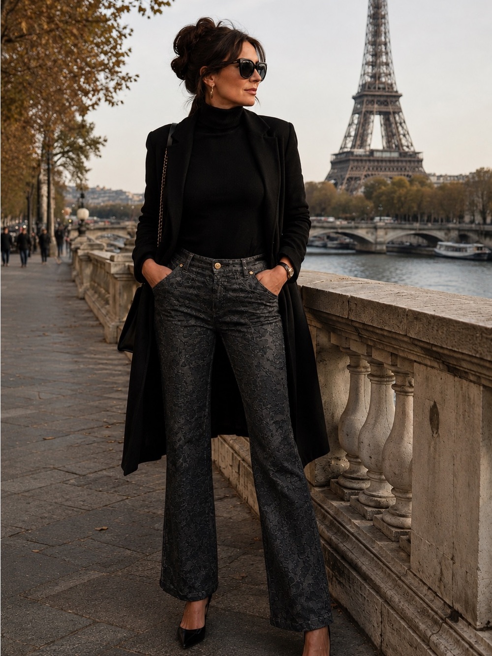 Absolu Vintage Comfort Paris Women’s Jeans hip huggers.